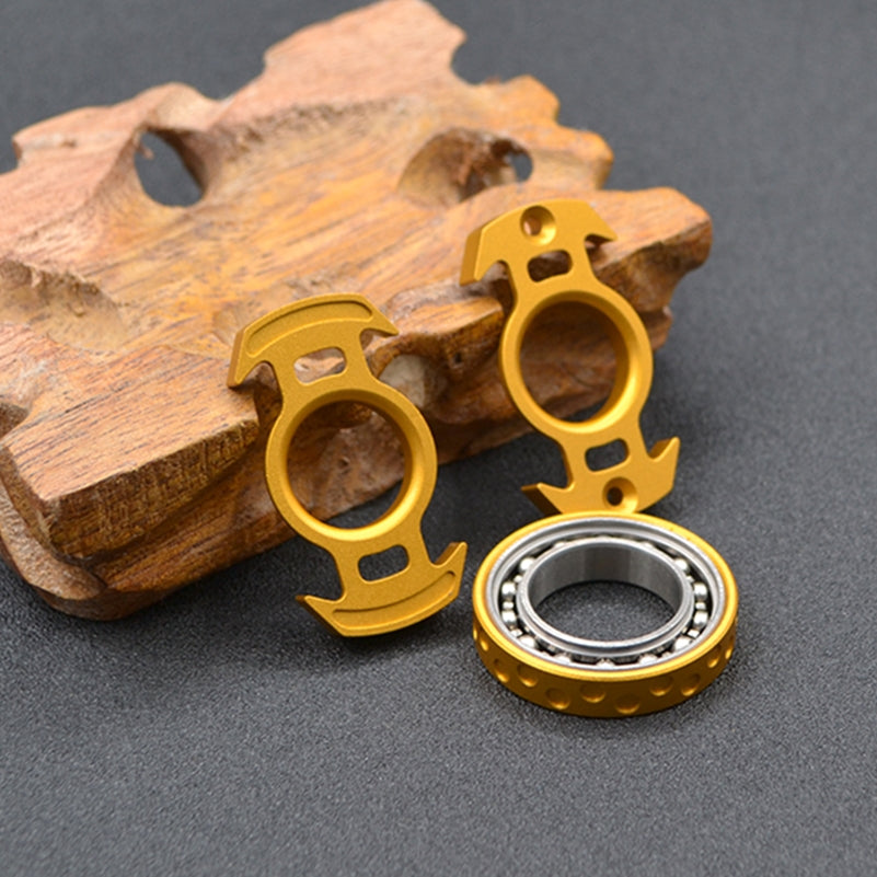 Spinning fidget ring