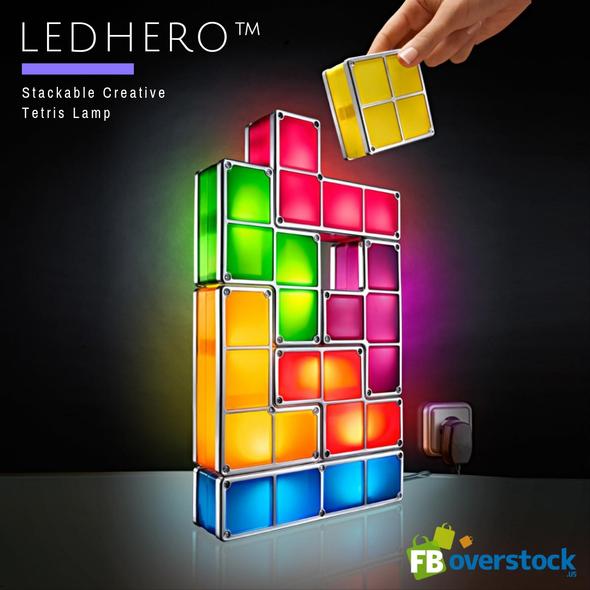 LEDHero Stackable Creative Tetris Lamp