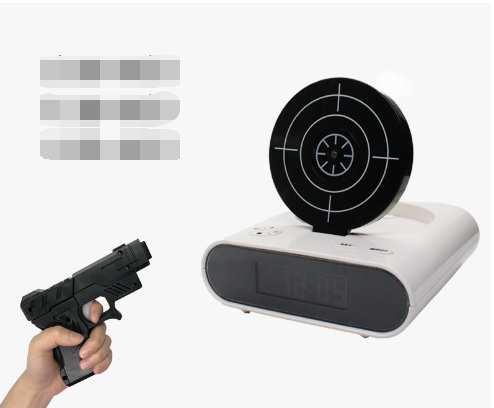 Gun Alarm Clock