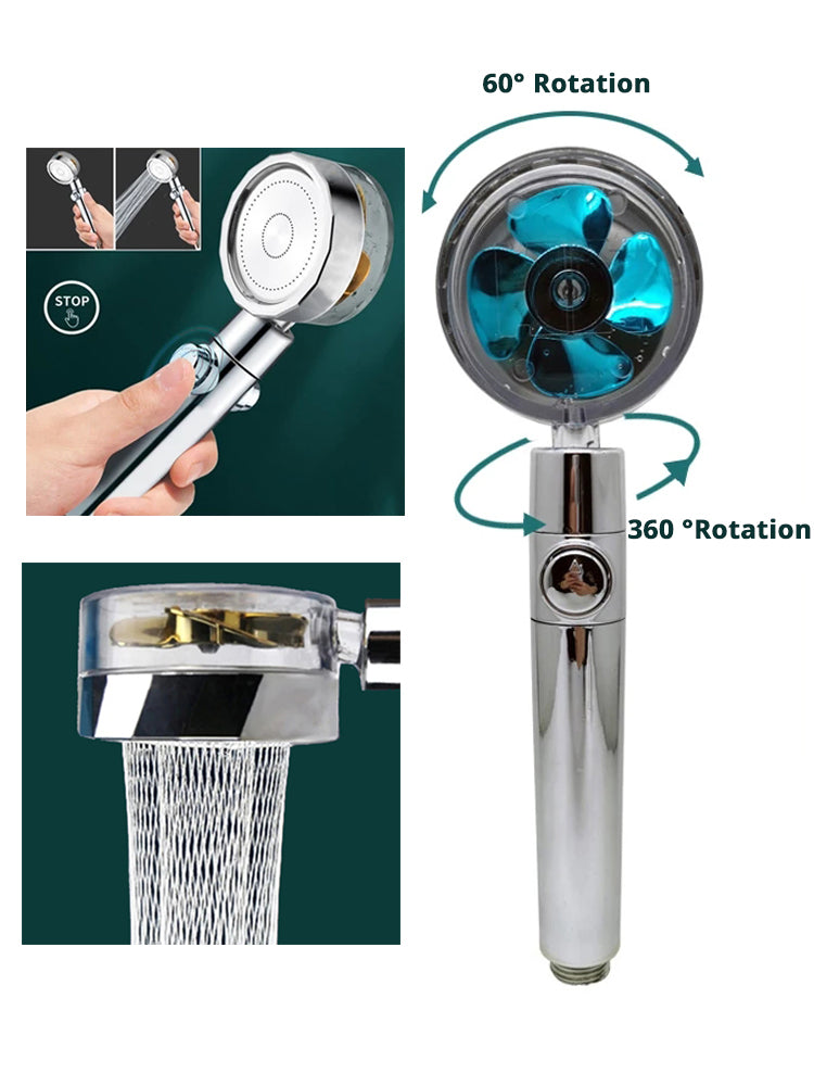 360 Degrees Rotating Shower Head