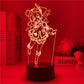 Genshin Impact Night Light 3D Illusion