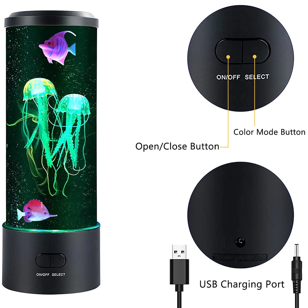 LED Jellyfish Lamp