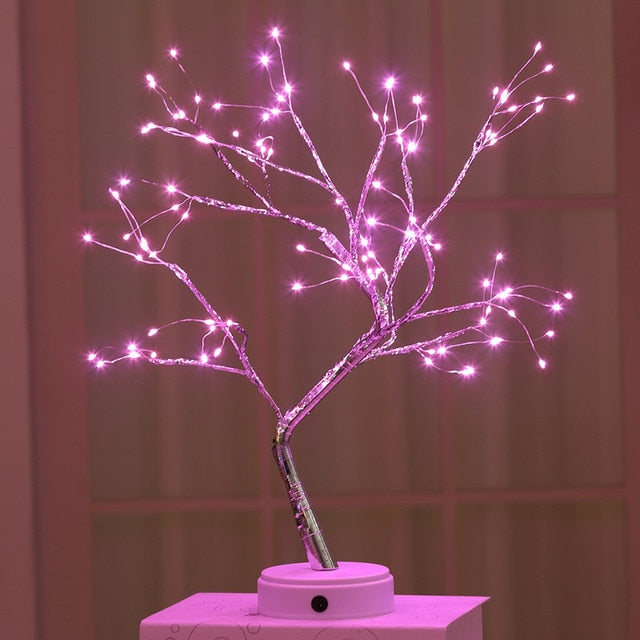 Christmas Greeting Tree Light