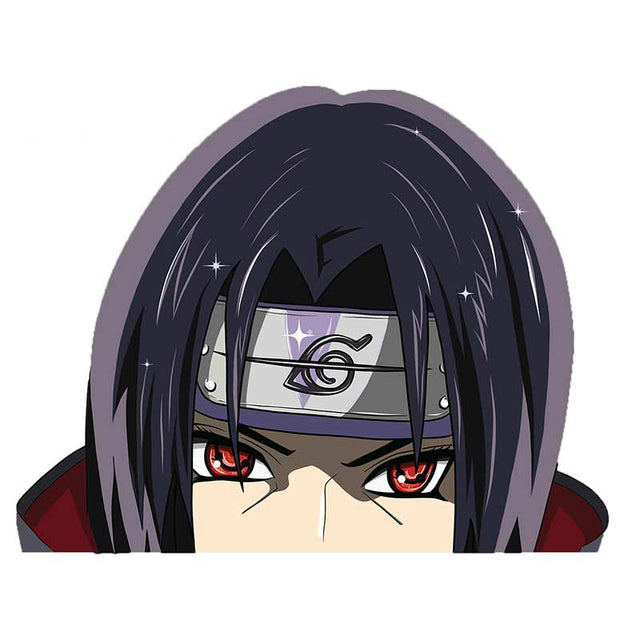 Naruto peeking car sticker