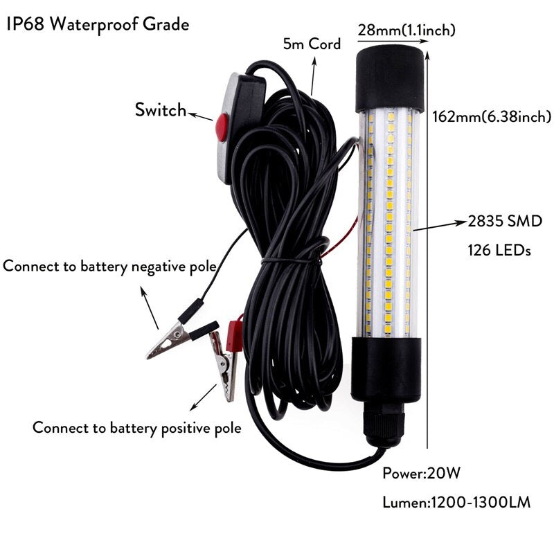 LED Submersible Fishing Cord