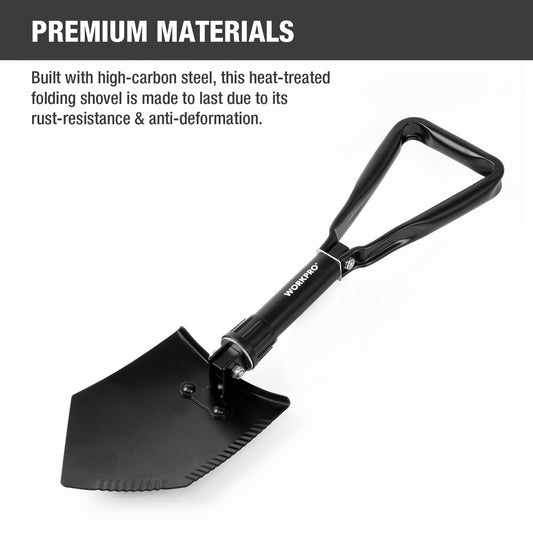 Foldable Tactical Survival Shovel