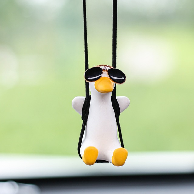 Swinging Duck Car Accessory