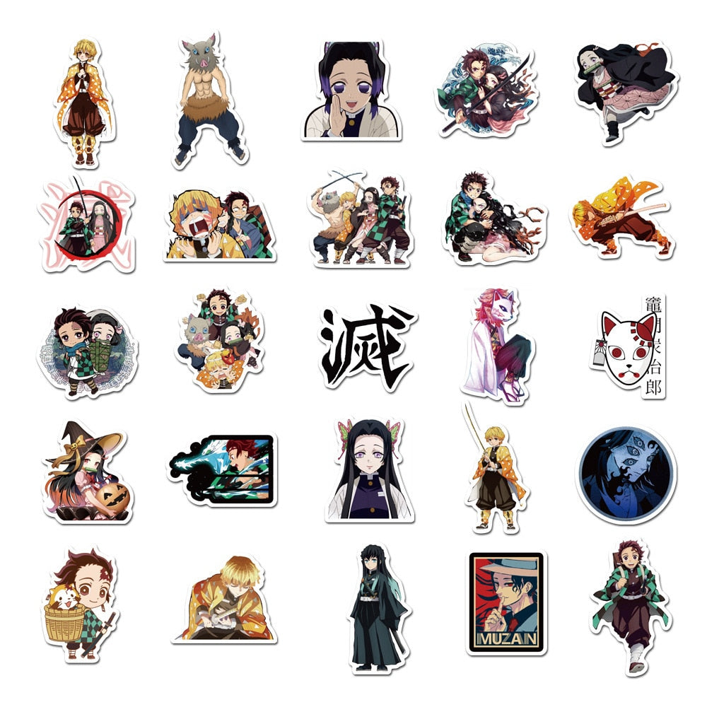 Demon Slayer Stickers