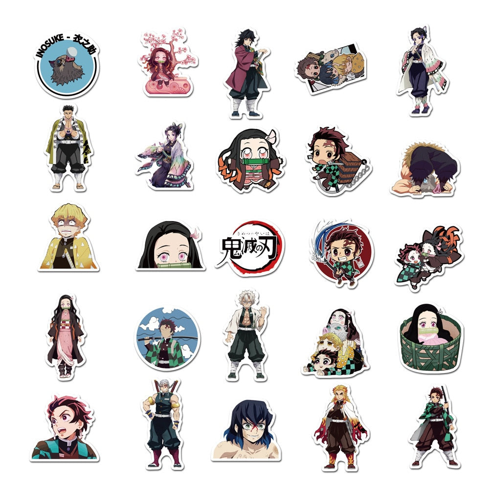 Demon Slayer Stickers