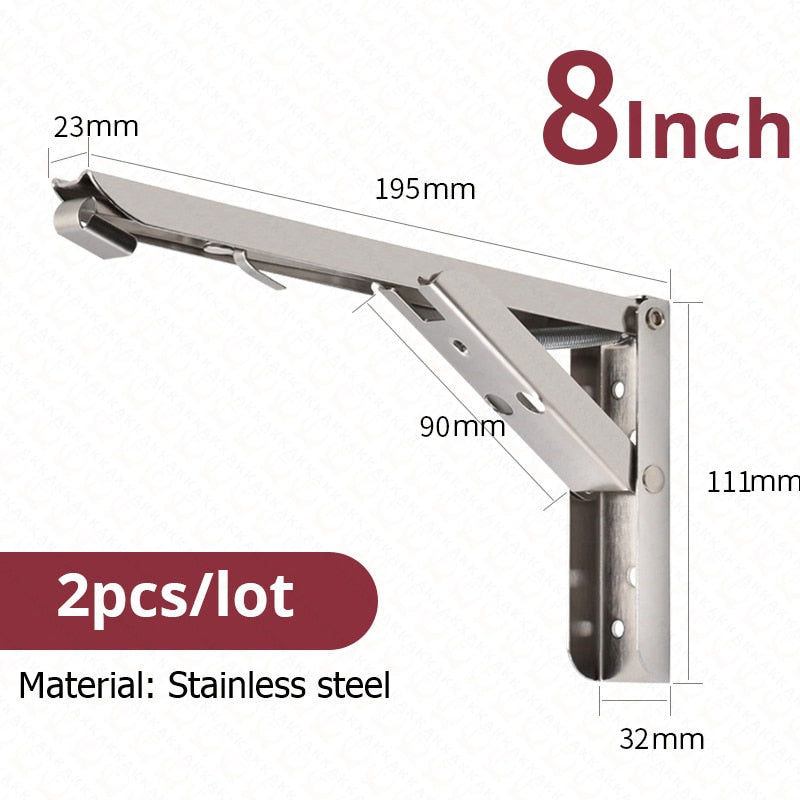 Folding Shelf Brackets Heavy Duty