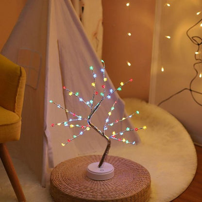 Christmas Greeting Tree Light