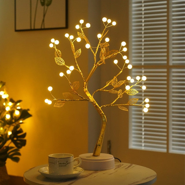 Christmas Greeting Tree Light