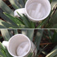 White Middle Finger Mug