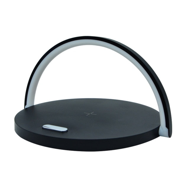 10W Qi Fast Wireless Charger Table Lamp For iPhone X XR XS