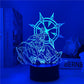 Genshin Impact Night Light 3D Illusion
